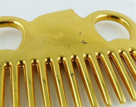 hermes vintage horse comb is for human|Hermès Vintage Gold Toned Horse Comb For Sale at 1stDibs.